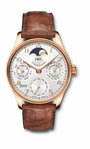IWC Portuguese Perpetual Calendar 5022 Rose Gold / Silver IW5022-13 (5022-13, IW502213)